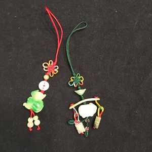 Set of Jade Lucky Charms